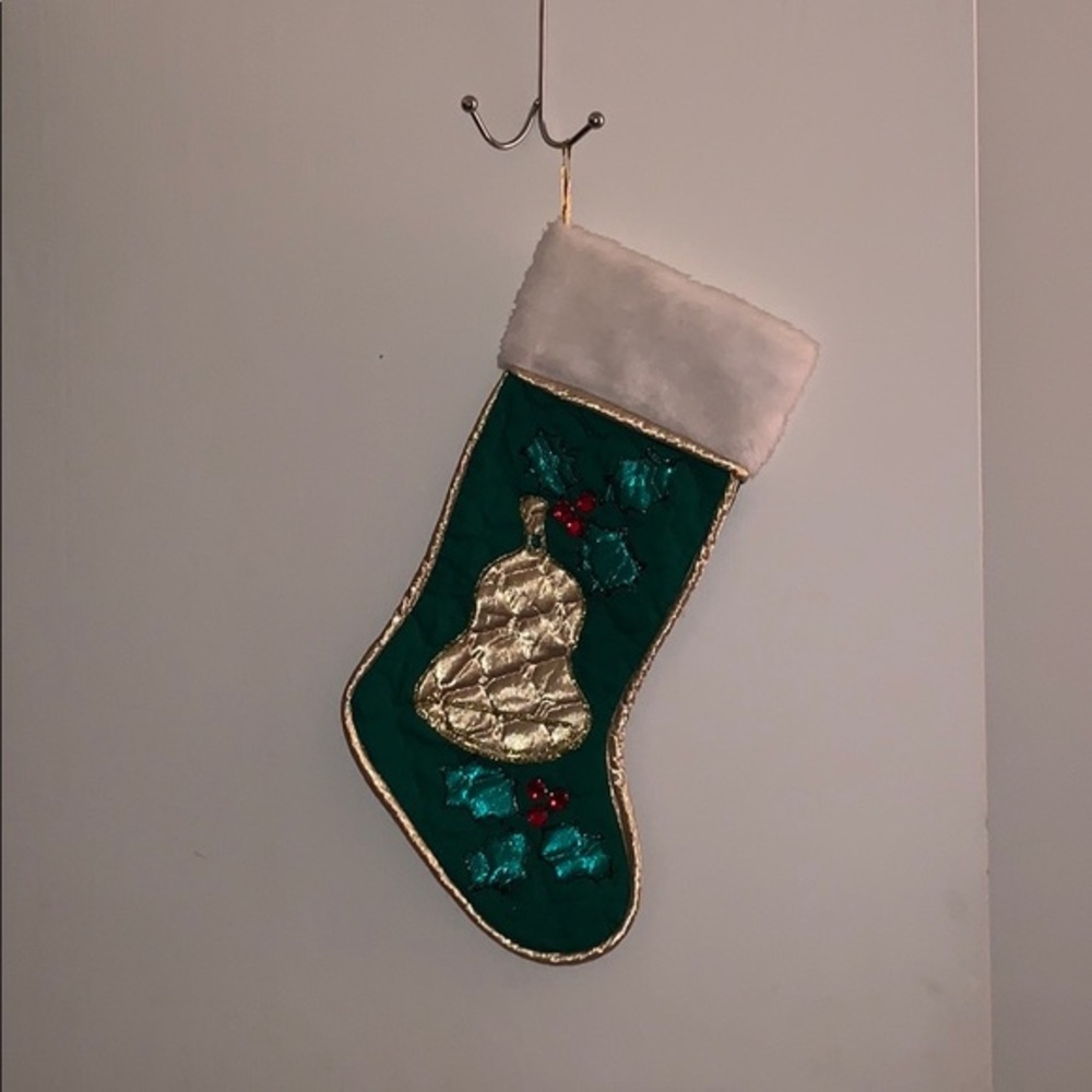 Estate Sale Christmas Stocking Pre Owned